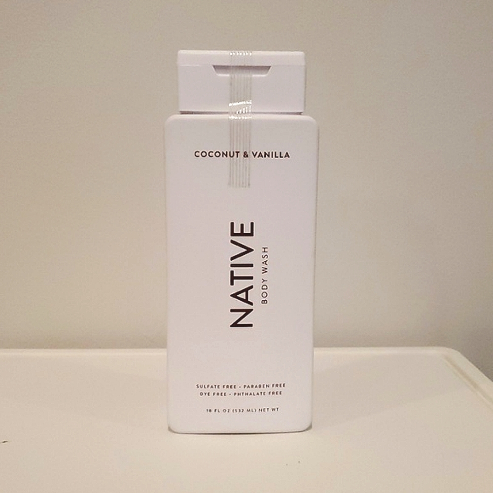 Native Body Wash, Coconut & Vanilla, 18 fl oz